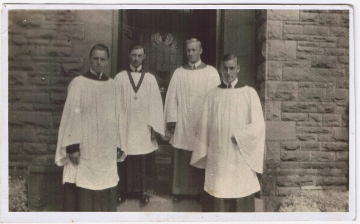 churchmen with R C Read and Vicar